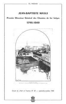 Jean-Baptiste Masui, premier Directeur général des chemins de fer belges