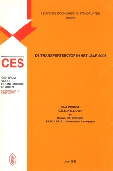 De transportsector in het jaar 2005