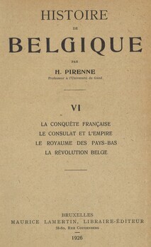 Histoire numismatique de la Révolution belge ou description raisonnée des médailles, des jetons et des monnaies qui ont été frappés depuis le commencemet de cette révolution jusqu'à ce jour