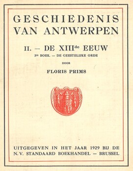 Geschiedenis van Antwerpen. II.2 - De XIII e eeuw (Van de eerste omwalling tot de tweede)