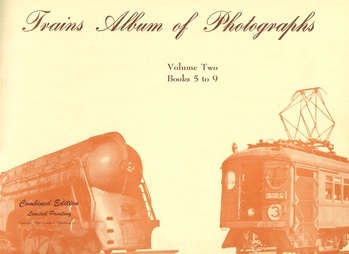 Trains albums of railroads photographs. Vol. II. Book V : Southern railroads. Book VI : New England railroads. Book VII : Electric railways. Book VIII : Pennsylvania Railroad. Book IX : New York Central Railroad
