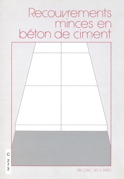 Recouvrements minces en béton de ciment