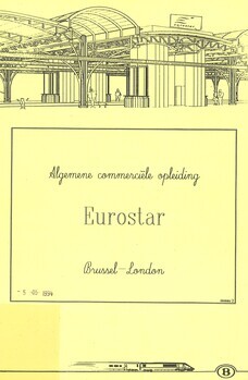 Eurostar Brussel-Londen. Algemene commerciële opleiding