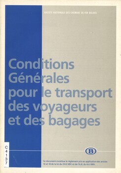 Conditions Générales pour le transport des voyageurs et des bagages