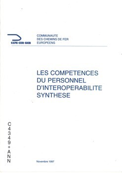 Les compétences du personnel d'interopérabilté. Synthèse