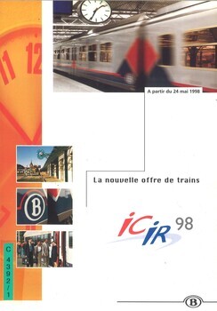 La nouvelle offre de trains IC-IR 98. A partir du 24 mai 1998