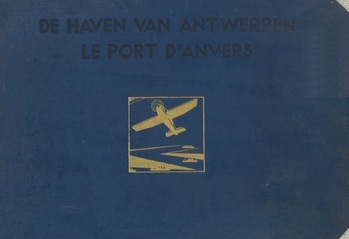 De haven van Antwerpen. Een reeks luchtfoto's. Le port d'Anvers. Une série de photos aériennes
